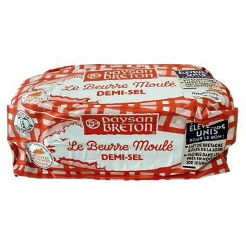 Le Beurre Moulé Boter Demi Sel – Paysan Breton – 500G