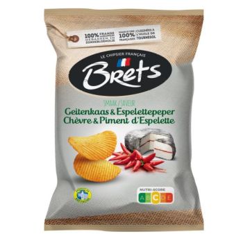 Brets Chips Geitenkaas & Espelettepeper