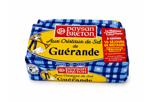 Französische Butter mit Meersalz von Paysan Breton