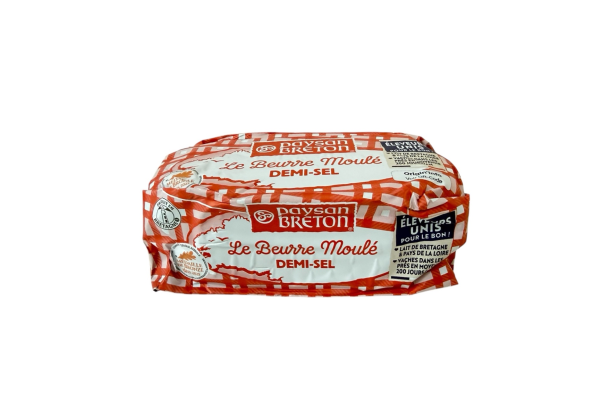 Le Beurre Moulé Boter Demi Sel – Paysan Breton – 500G