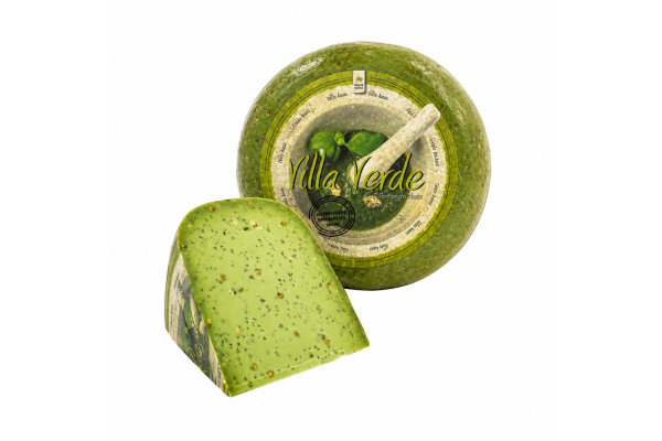 Pesto kaas met pijnboompitten