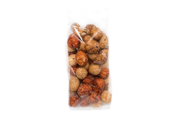 Pindabollen - rijstzoutjes 