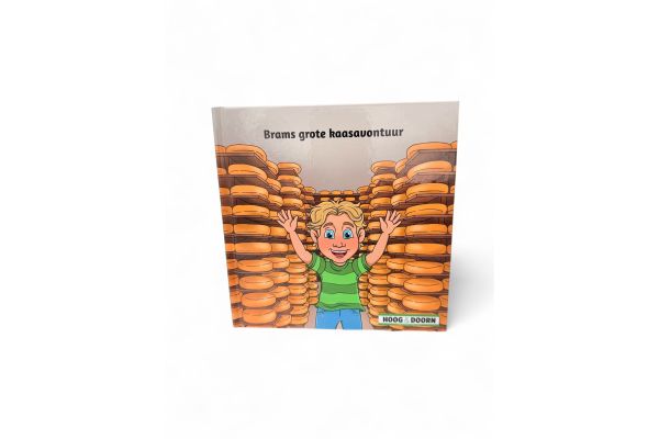 Voorleesboekje 'Brams grote kaasavontuur' Hoogendoorn Kaas